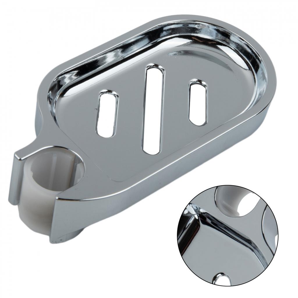 Wear-resistant Soap Dish 1pcs ABS Material Chrome-plated Clean