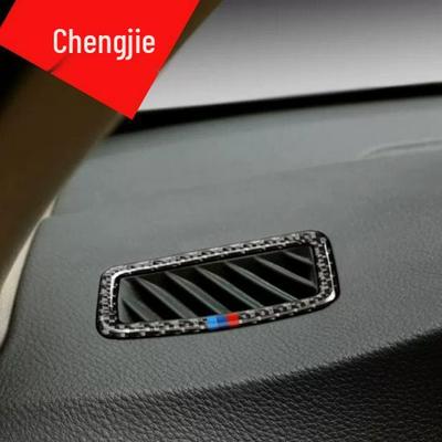 Dashboard Luchtuitlaatpaneel Sticker van Koolstofvezel voor BMW 3 Serie E90/E92/E93