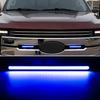 Car LED Strip Lights COB Running Light Bar Blue DRL Fog Driving Lamp Waterproof