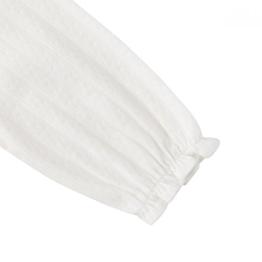 Mink Mui Lace Frill Collar T shirT 36115 330 03