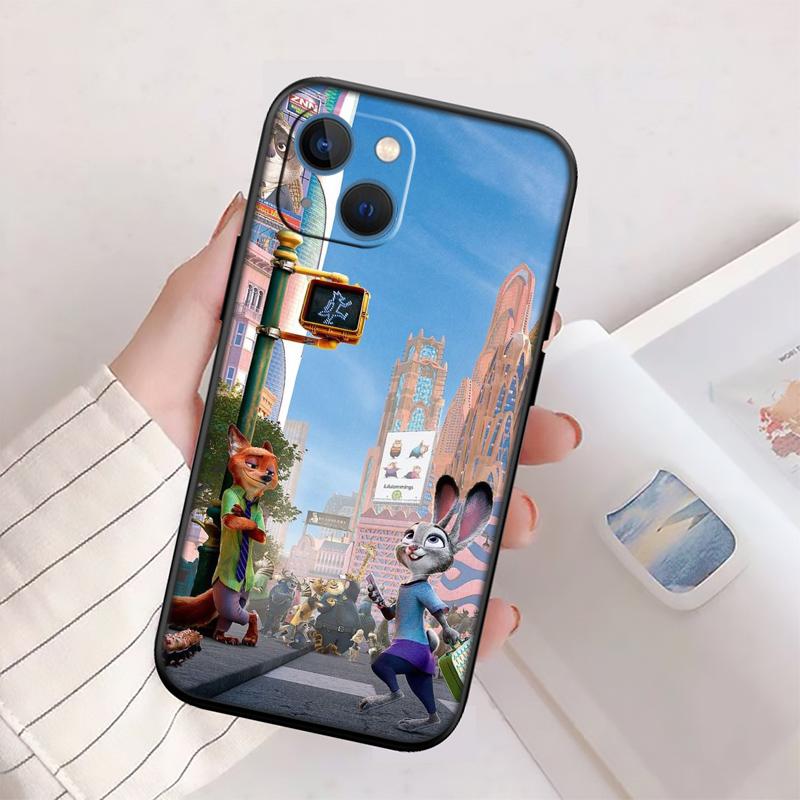 QE29 Zootopia Disney Phone Case for Samsung Galaxy A11 A12 A13 A15 A52S A53 A55 A56 A70 A71 A72 A73 F06 F16 F56 S10 Plus S10e