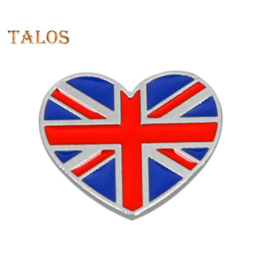 

Брошь-сувенир в виде национального флага, брошь в стиле «Любовь», металлический значок с капельным эффектом, футболки, платья, костюмы, декоративная булавка H