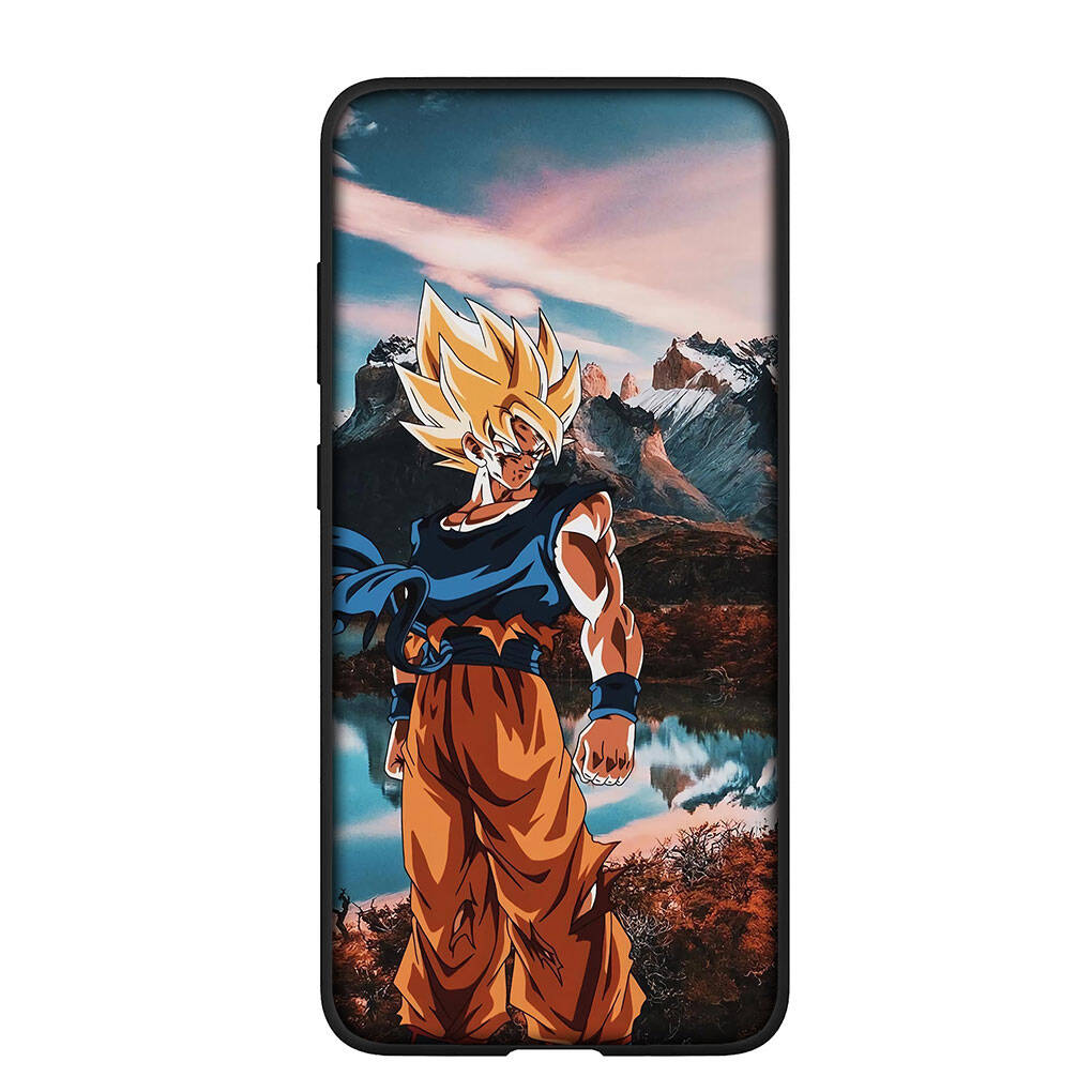 Phone Case for iPhone 17 15 16 Plus X XR Redmi Note 14 12 11 13 Pro Max Huawei P30 P20 Lite OPPO A60 A40 A80 A18 A16 A54 Dragon Ball Super Goku Cover