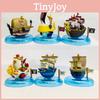 Ensemble de Figurines de Pirates One Piece Modèle de Collection en PVC Pour les Fans d'Anime
