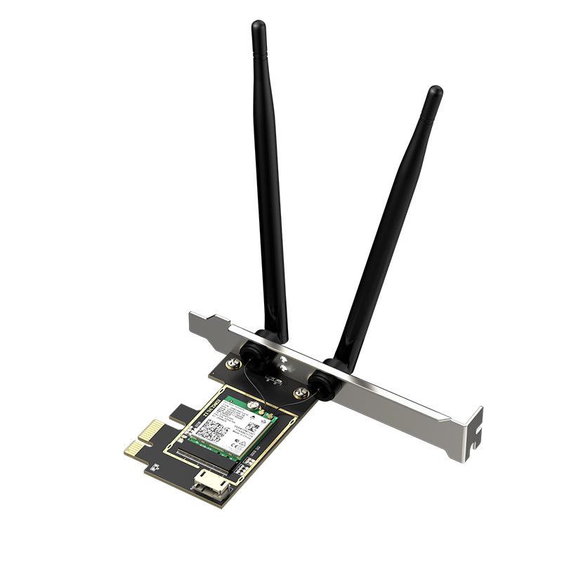 EDUP Dual-Band 3000Mbps PCIE Gaming Network Card with Bluetooth 5.2