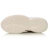 New LiNing Zhengrong Cushioning Anti-Slip And Wear-Resistant Low-Top Sports Casual Shoes Women's White Gray AGLP086-1