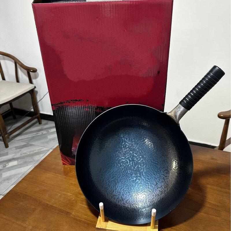 Wutuo Hand-Forged Iron Round-Bottom Wok