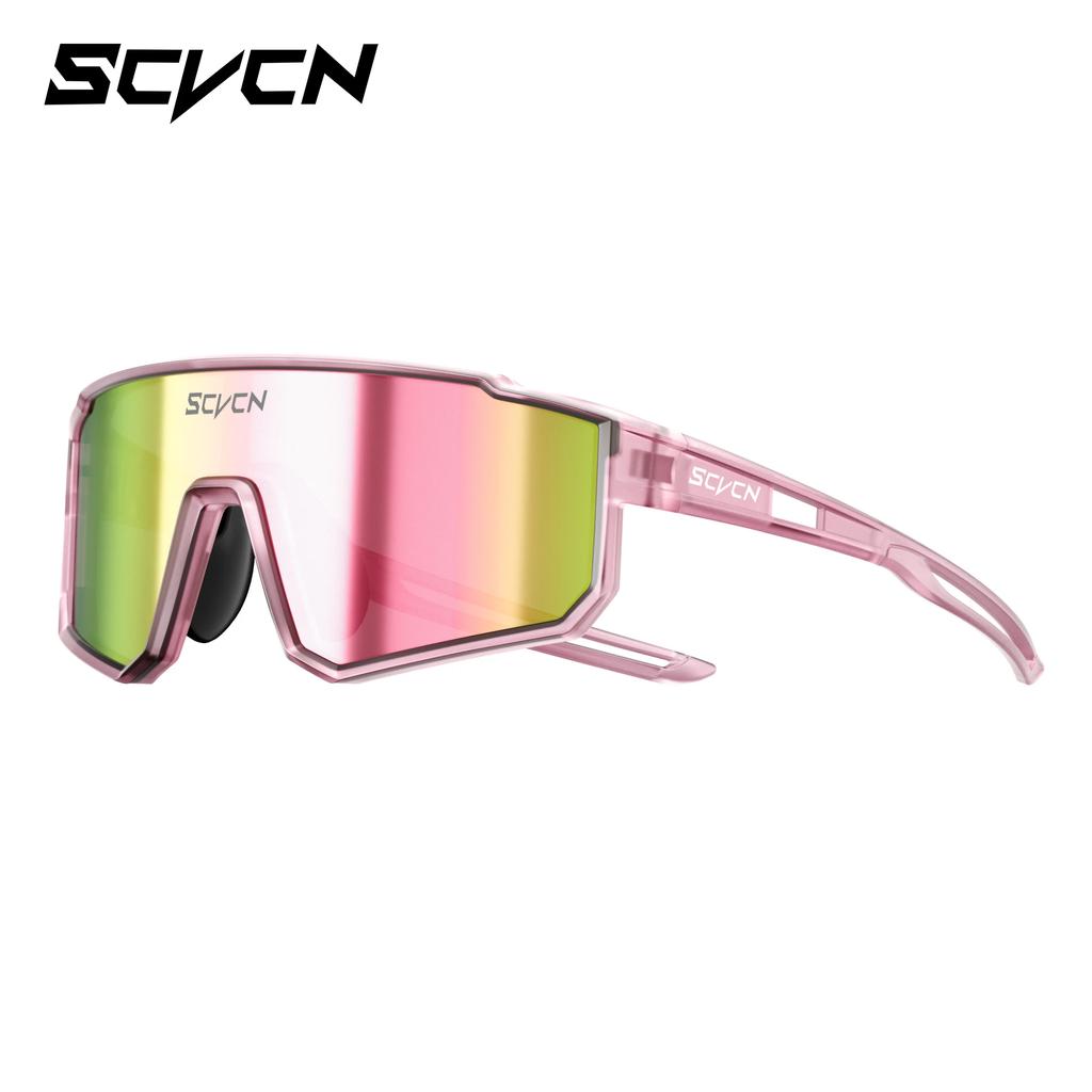 SCVCN 5-16 Years Children Photochromic Cycling Glasses Outdoor Sports Sunglasses Kids MTB Bikes Eyewear Boys Girls UV400 Goggles