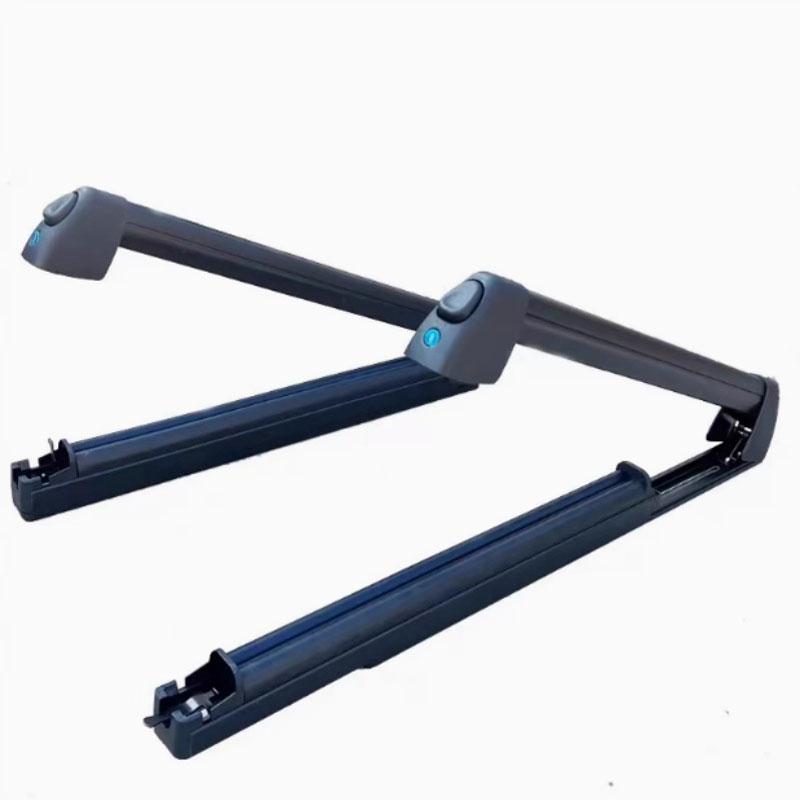 2PCS-Pack Ski and Snowboard Roof Rack Car Rack Carrier Ski Car Rack Snowboard Roof Carrier Aluminum Alloy Ski Roof Carrier