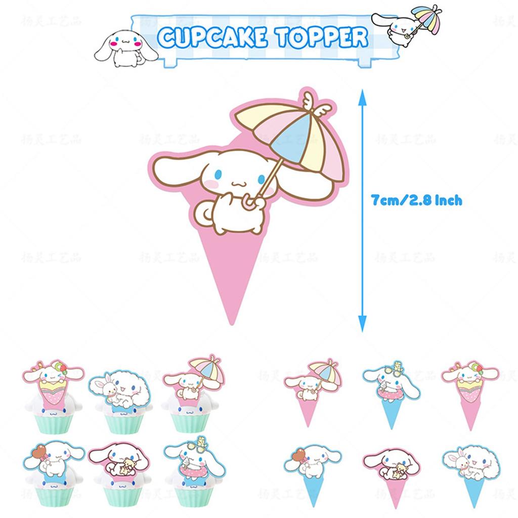 Theme Birthday Party Decoration Children's Birthday Flag Cake Inserted Pendant Party Layout