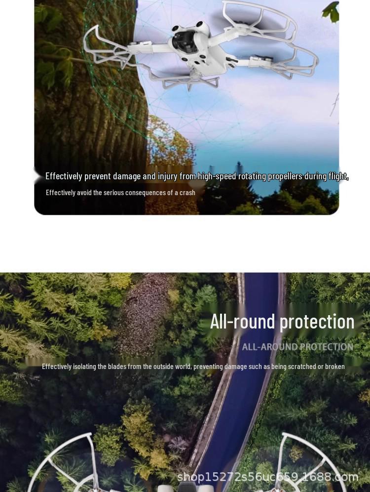 DJI Mini 3/Pro Propeller Guards & Landing Gear Kit