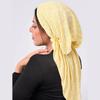 Polyester Womens Arc Hat With Double Tail Headscarf For Casual Travel