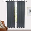 Curtains Living Room Bedroom Black Durable Layer Foam Insulated Sun Blocking Thick Window Treatment Light Made Of Polyester Decor