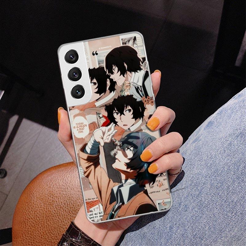 

Bungo Stray Dogs Poster Anime Phone Case For Samsung Galaxy S24 S25 Edge S26 Ultra S23 S22 S21 Plus S20 FE + Personalized Print Samsung S23 Ultra