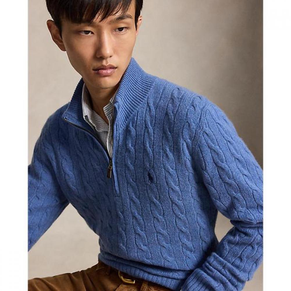 Polo Ralph Lauren Men S Cable Knit Quarter Zip Sweater mnpoSwe16822710400