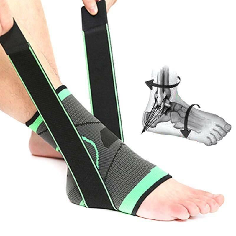 1PC Ankle Support Compression Strap Achilles Tendon Support Sprain Protection Fitness