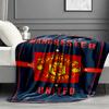 Manchester United F.C Print Blanket - Soft & Comfortable, for Bedroom, Travel, Sofa, Home Decoration - Birthday Christmas Gift for Friend