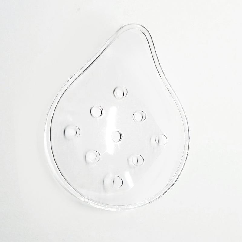 Porous Transparent Eye Mask for Post-Surgery Protection, Anti-Collision Oval Shield for Ophthalmic Use.