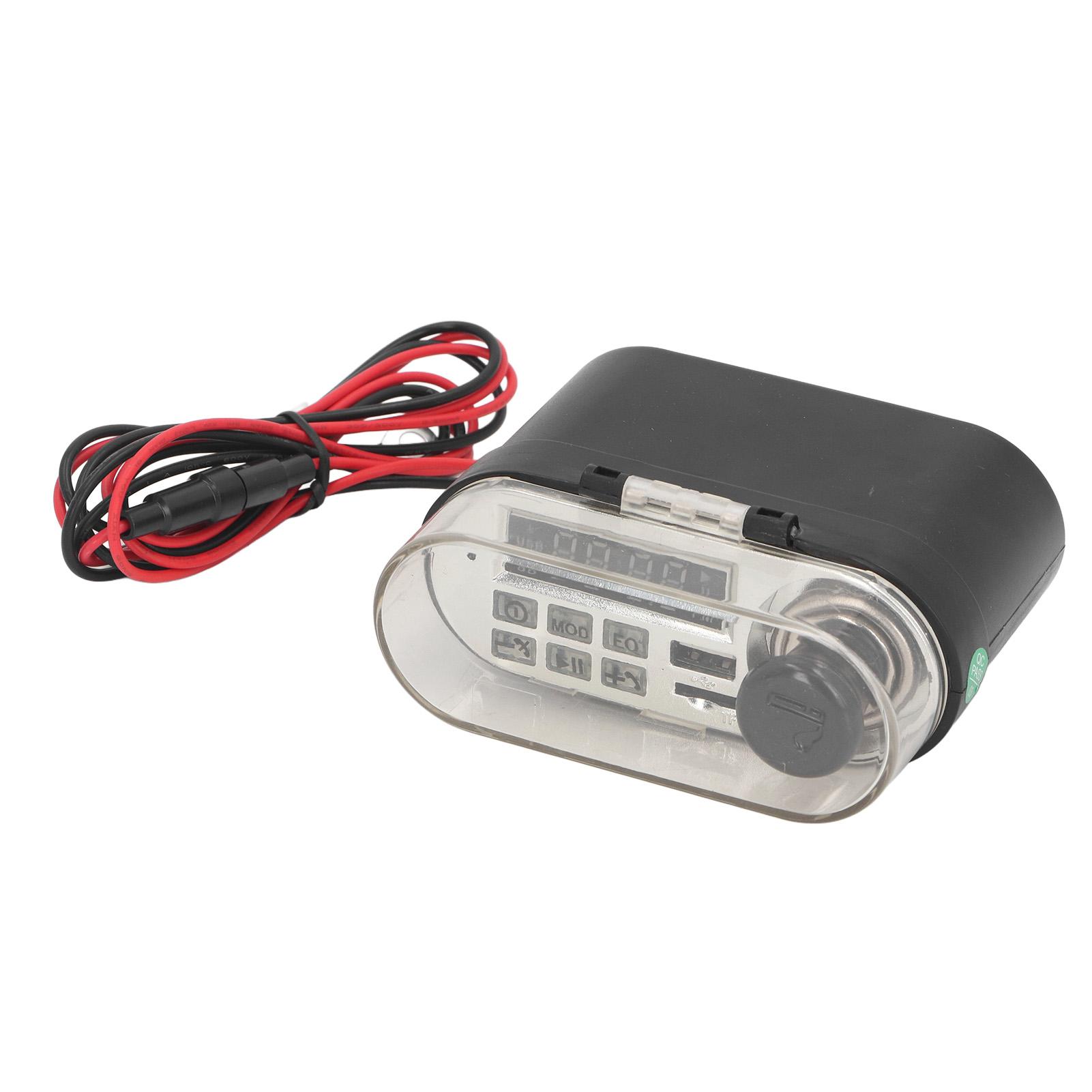 

Водонепроницаемый Bluetooth мотоциклетный динамик Многофункциональная быстрая зарядка USB зарядное устройство для телефона с гнездом прикуривателя