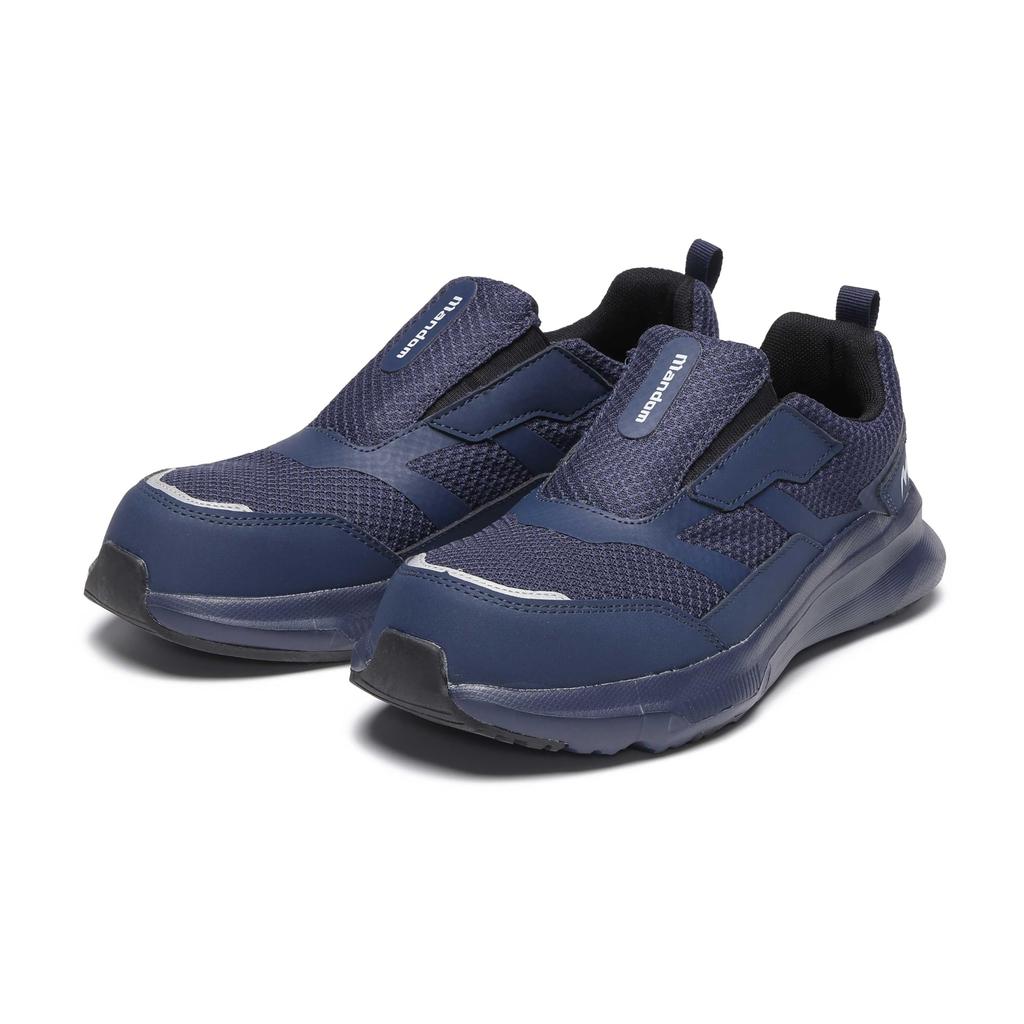 Margo Work Safety Work Shoes with Resin Toe Mandom Size Cm Shoes, Shoes, Cap, 4E, Slip-On, LightEZ790, Navy, 28.0