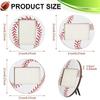 2Pcs Wood Baseball Soccer Photo Frames Sports Themed Tabletop Display Picture Holders for Home Decors for Athletes Team
