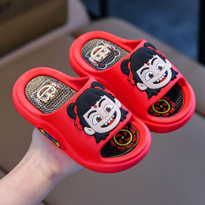 Slippers - New Style Boys  Anti-slip Indoor Cartoon Girls  Shoes 24-25