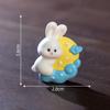 Mid-Autumn Festival Mooncakes Rabbit Figurines Decorative Gifts Accessories Car Office Desks and Small Ornaments
