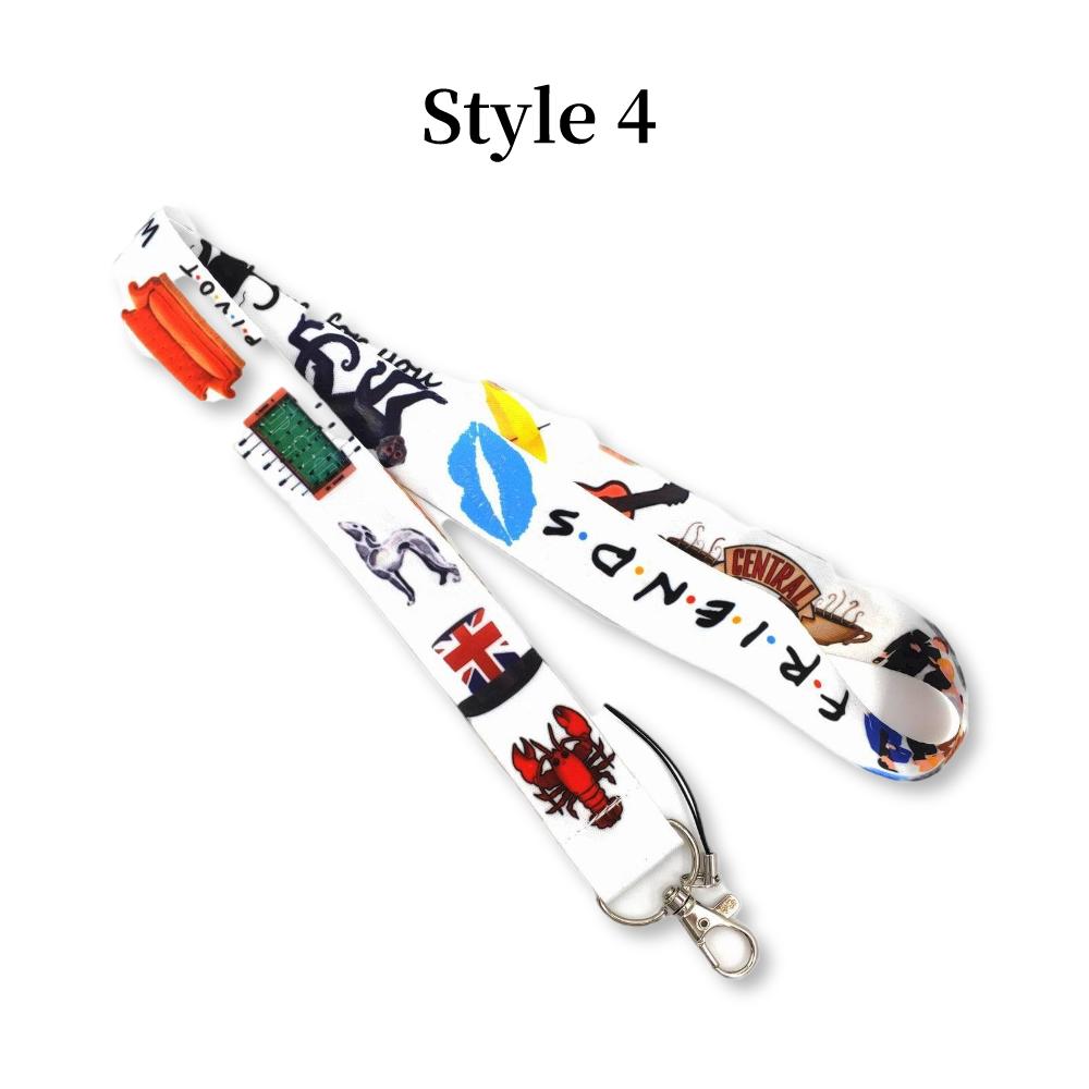 Curea de gât unisex cheie, carte de identitate, suport pentru insignă, card de credit, pandantiv pentru telefon - accesoriu de modă detașabil