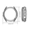 Compatible for Approach S70 42mm/47mm Watch Protective Sleeve Lightweight Housing Protective Shell Shockproof Case Cover