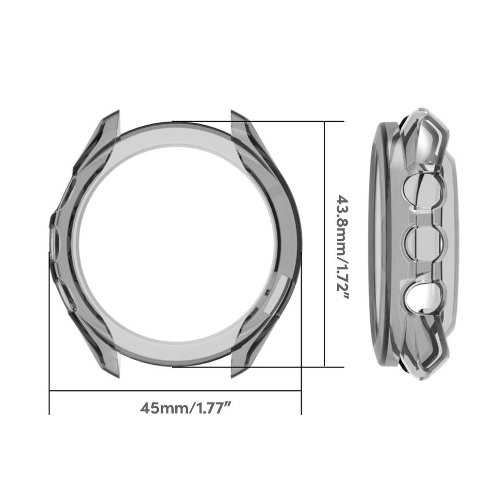 Compatible for Approach S70 42mm/47mm Watch Protective Sleeve Lightweight Housing Protective Shell Shockproof Case Cover