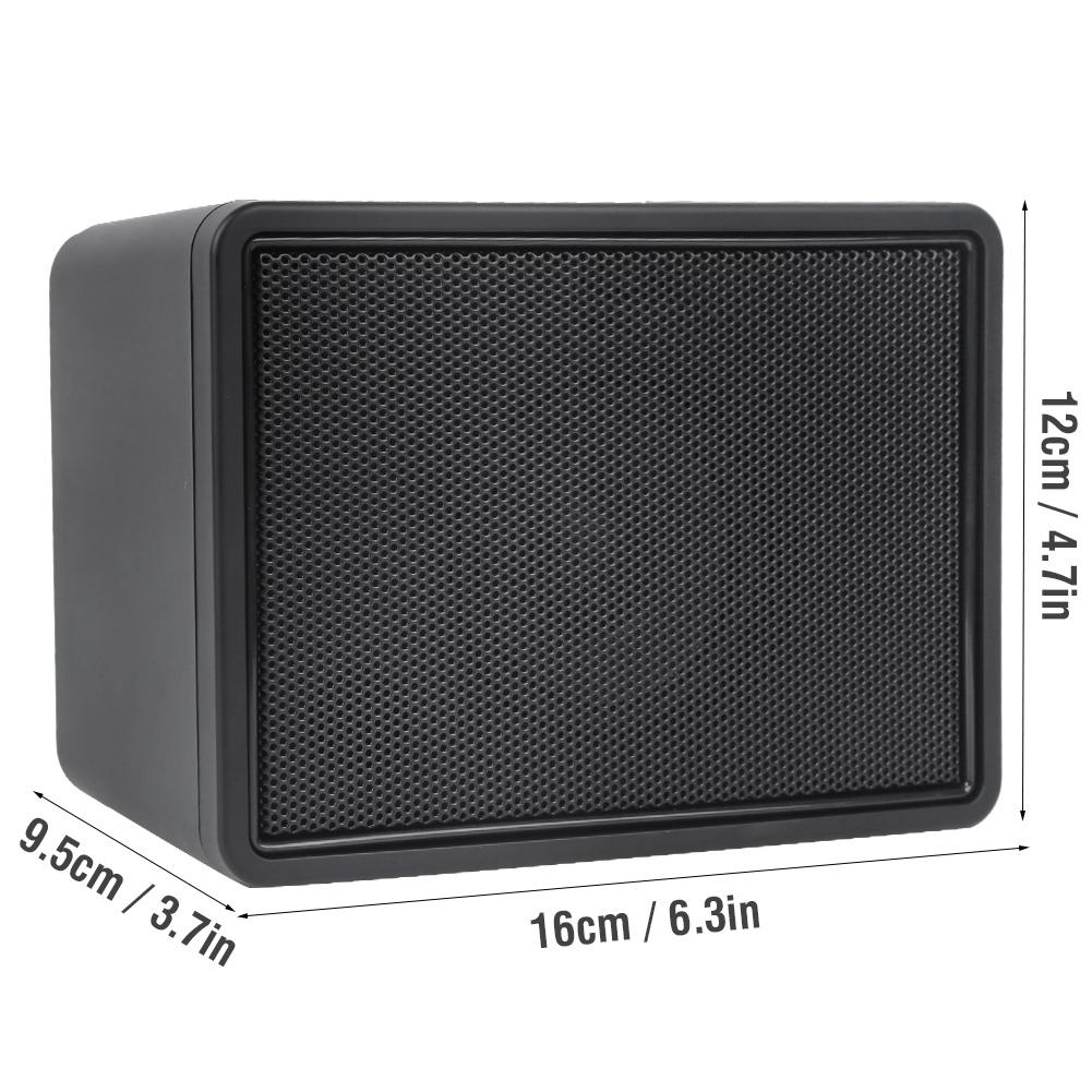 Flatsons Gitarrenverstärker Lautsprecher Mini Audio Sound mit Kunststoffgehäuse für Gitarristen