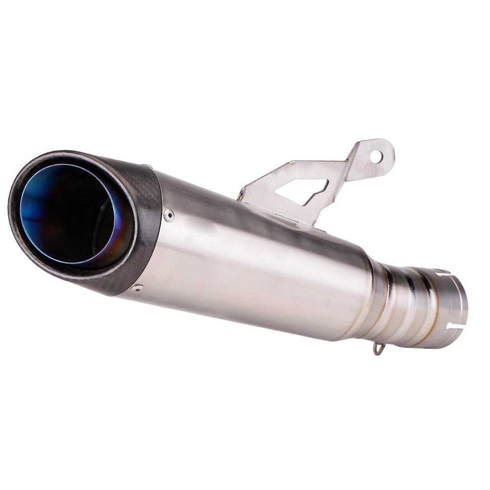 SC Blue Titanium Alloy Carbon Fiber Exhaust Pipe for 20-21 S1000RR Motorcycle