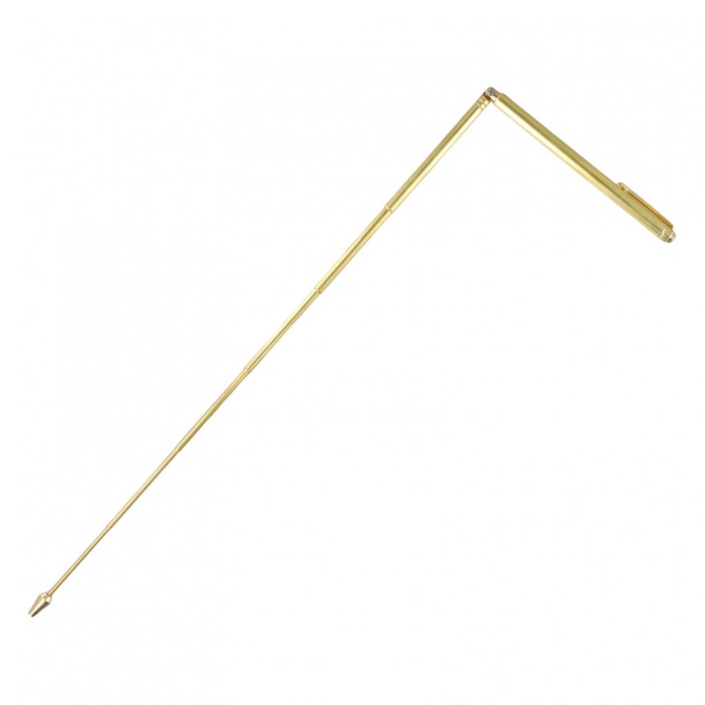Bacchette di legno 50 cm Acciaio inossidabile Alta qualità Nuovo di zecca