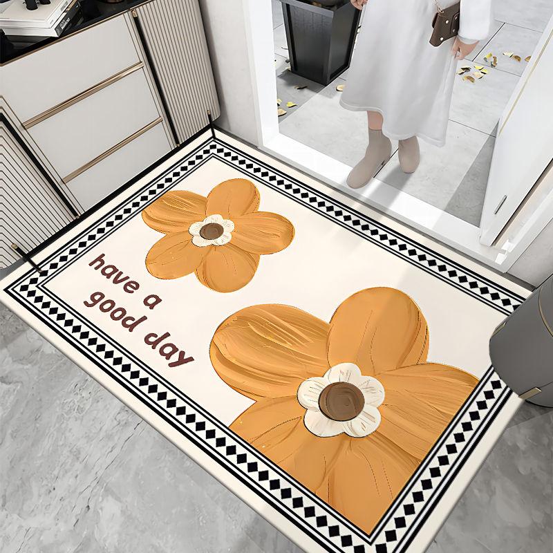 

Диатомовая грязь коврик для пола в ванной, водопоглощающий дверной, туалетный, кухонный коврик для пола королевского размера, нескользящий для ванной, коврик для ванной 40x60cm15.7x23.6in