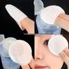 Pocket Pearl Textured Finger Cot Makeup Remover - Disposable Cotton Pads for Daily Facial Cleansing