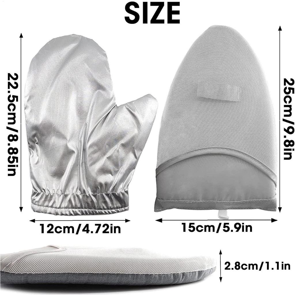 Garment Steamer Ironing Gloves Anti Steam Iron Board Steaming Gloves Steamer Accessories For Professionals Home Dry Cleaners