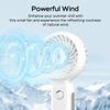 Fan Portable Handheld Misting Fan 4000mAh USB Rechargeable Personal Mister Foldable Fan Spray Water Mist Fan For Travel Outdoors