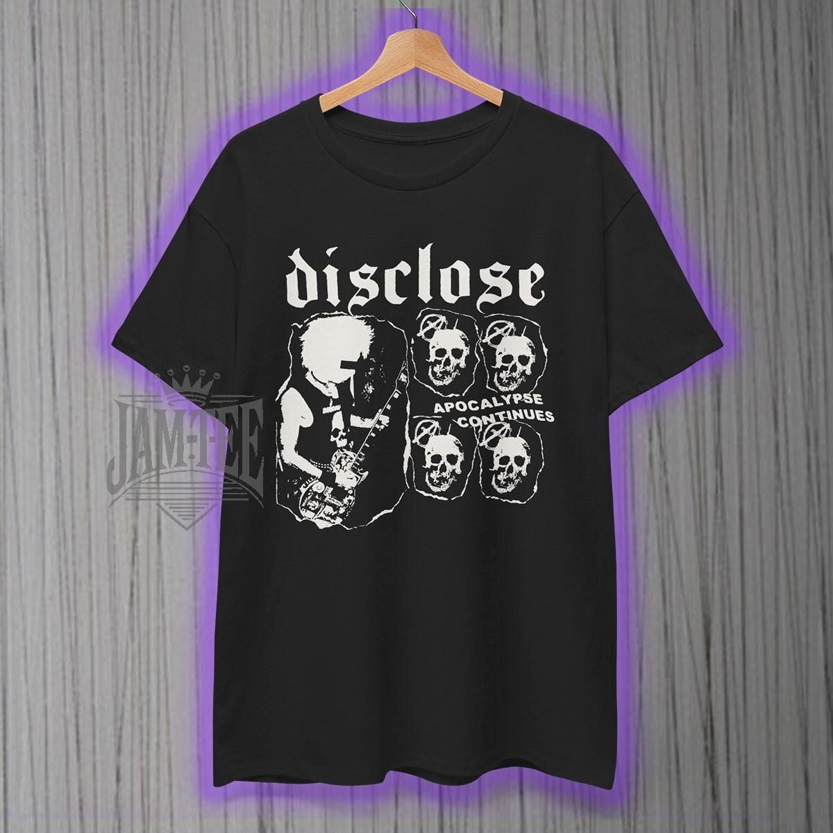 Disclose - Apocalypse Continues Shirt Disclose, dbeat, d beat, UNISEX SHIRT S