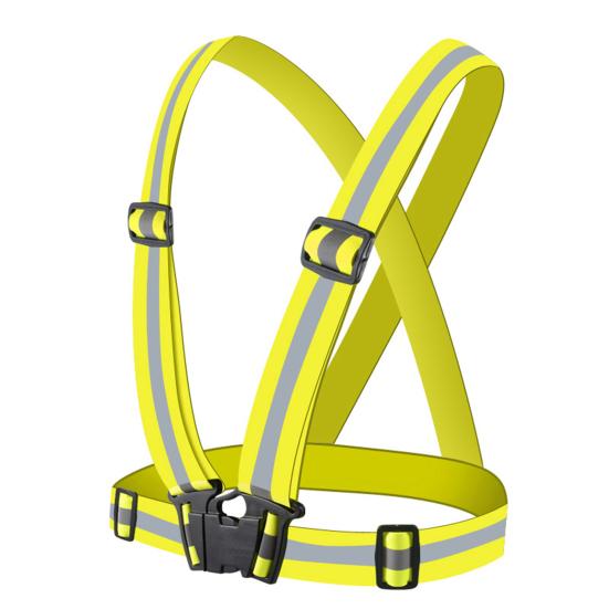 Reflective Vest Ultralight Lightweight High Visibility Adjustable Elastic Safety Vest for Motorcycle