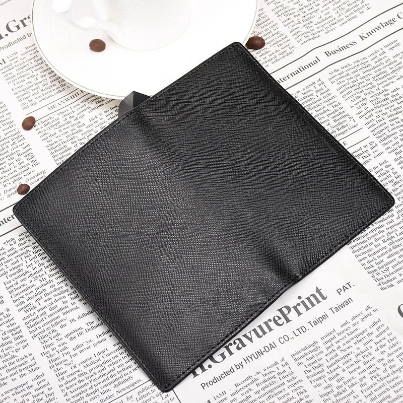 Slim RFID Blocking Wallet for Men and Women Ultra-Thin Bifold Split Cowhide mid-length 13cm Card Holder with Multi-Card Slots Mini Compact Design