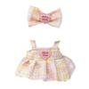 1 Set T-shirt 17cm Labubu Clothes Set Dress Plush Dolls Clothes  Cotton Doll Accessories