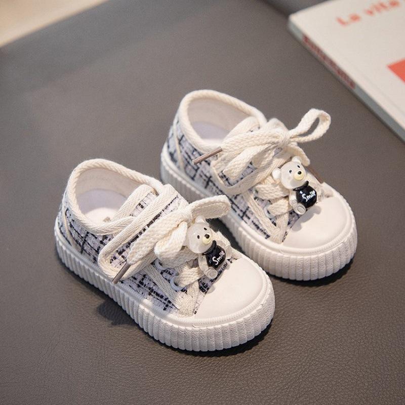 

Spring Autumn Fashion Kids Canvas Shoes Casual Sport Boys Girls Sneakers Shoes Soft Rubber Sole Flat Children Canvas Shoes 21-26 20