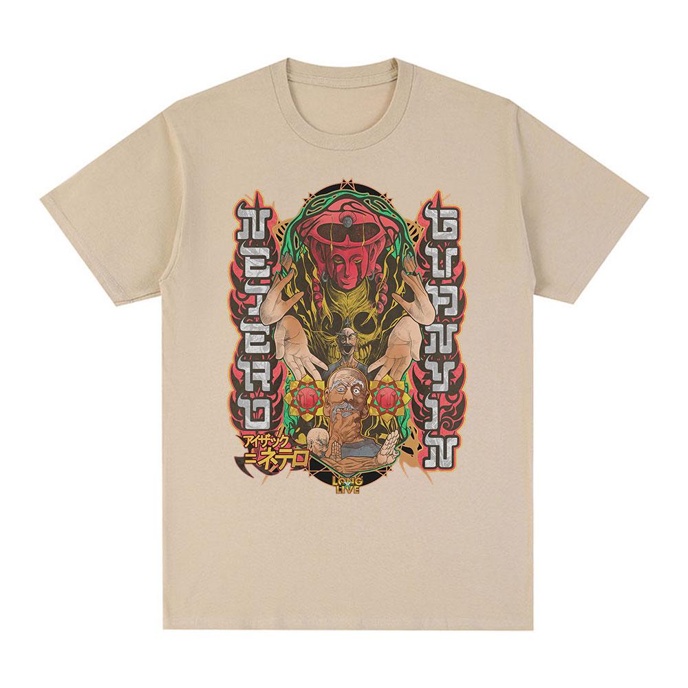 Anime Hunter X Hunter T Shirt Aizakku Netero Manga Graphic Short Sleeve Tshirt Men Women Cotton Casual Tshirts Tops Streetwear