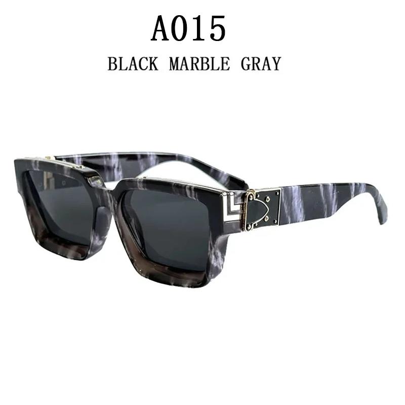 Millionaire Sunglasses For Men Vintage Square Fashion Glasses Luxury Retro Sunglasses Women Trending Punk Gafas De Sol Lentes