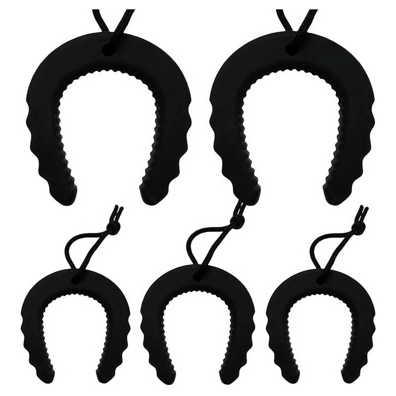 

5Pack First Responder Door Stops Firefighter Accessories Door Stoppers Wedge Door Safety Tools чёрный