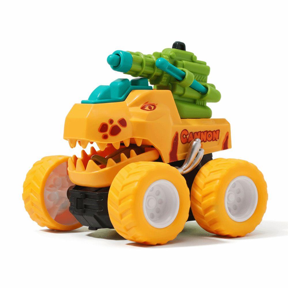 Inertial Sliding Inertia Dinosaur Car Cartoon Design Deformation Car Toy Interactive Game