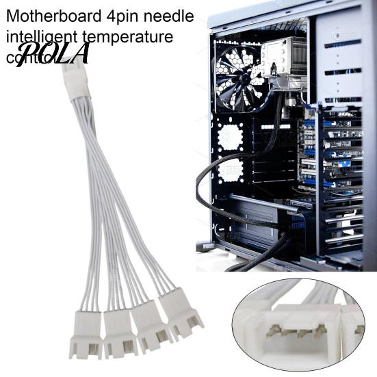 Fan Adapter Cable PWM Splitter 4 Pin Computer CPU Extension PC Power 1 to Converter