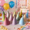 Gift for Her/Him 10 Rainbow-themed Colorful Birthday Party Hats Macaron Cone Hats for Birthdays,greeting Pairs Anniversaries