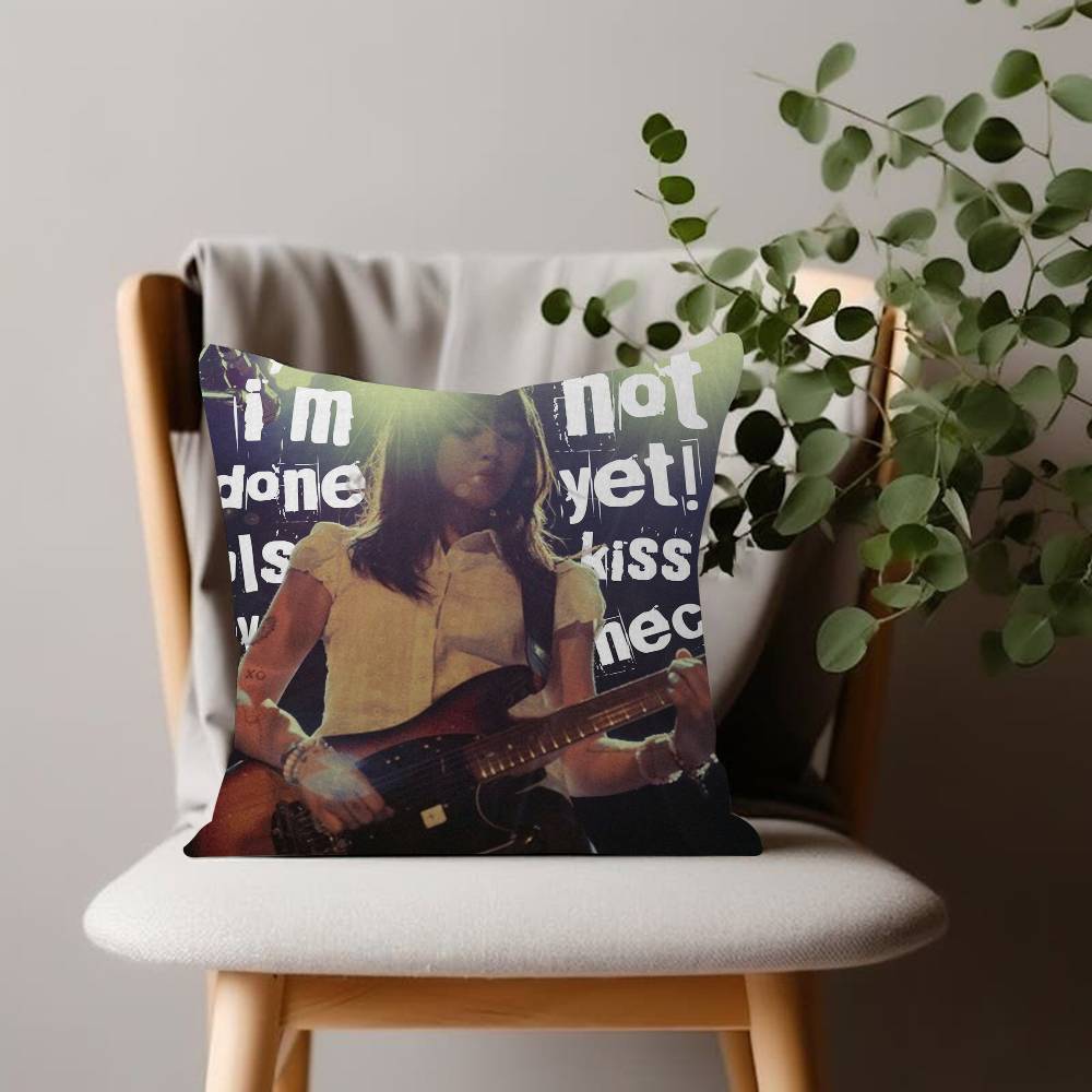 Rock Singer pretty B-Beabadoobee Cushion Cover 45x45 Polyester Sofa Cushions Decorative Throw Pillows Pillowcover