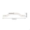 RV Grab Handle, Boat Handrail Bar, White ,RV Door Handle for ,Yacht